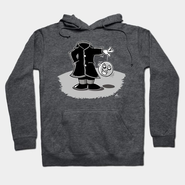 Playing With Your Head (darks) Hoodie by Lin Workman Art